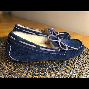 Never Worn Blue Ugg Moccasins